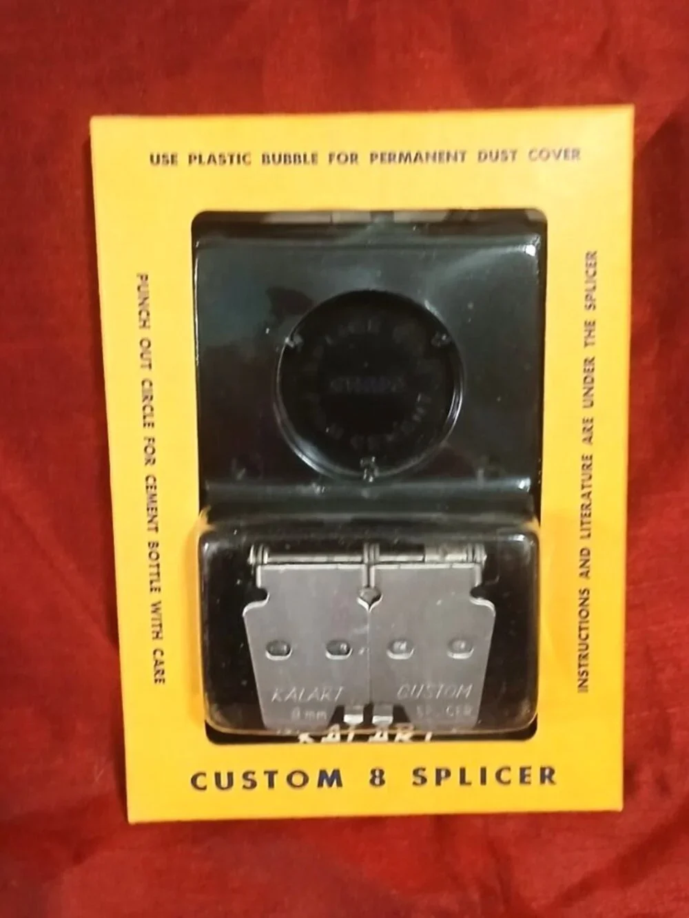 Vintage Kalart Custom 8 Splicer For 8mm Film 201 D